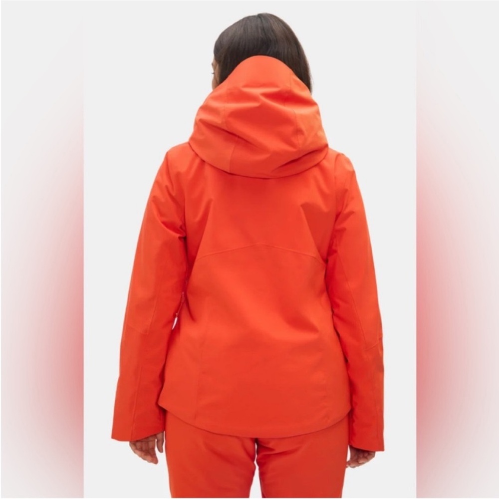 Halfdays Full Set New w tags Orange Hooded Lawrence Jacket & Alessandra Pants - Picture 5 of 15